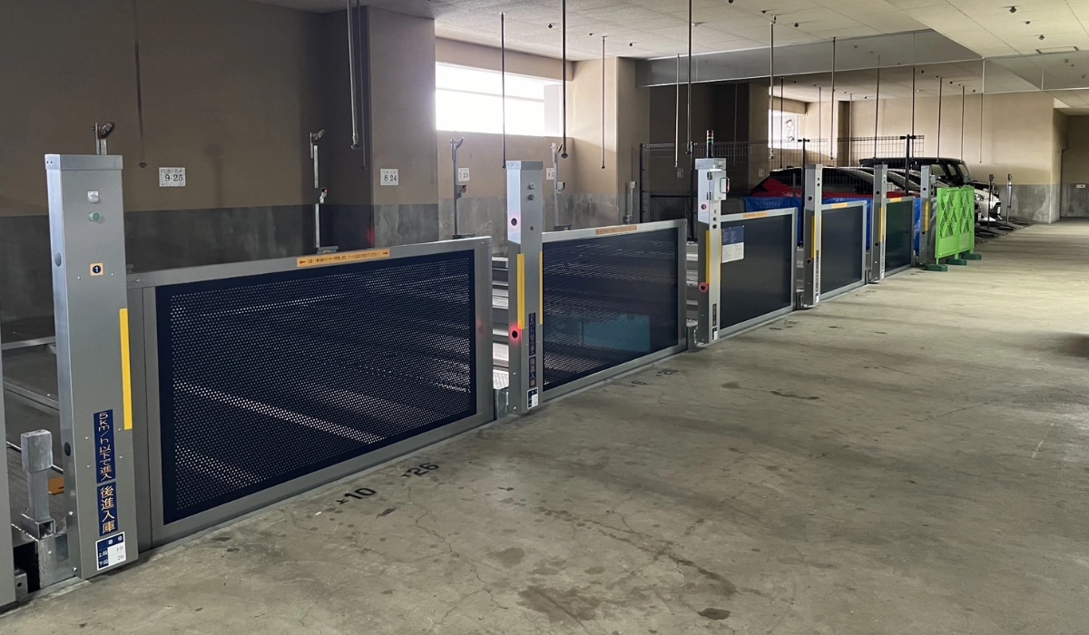 機械式駐車場リニューアル